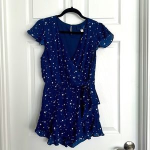 Francesca’s star print romper